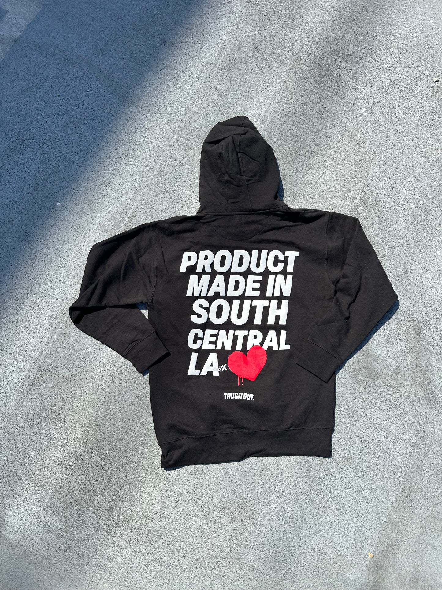 Black hoodie