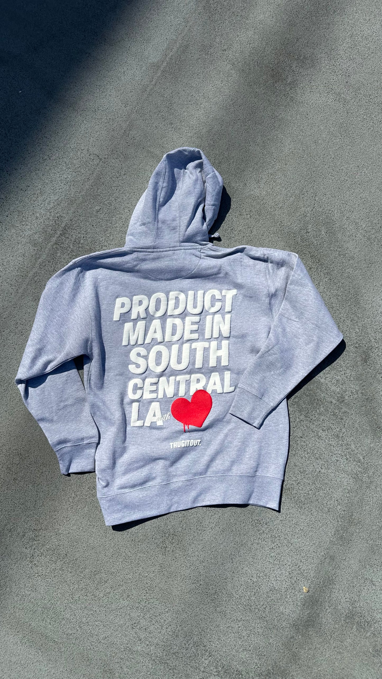 Gray hoodie