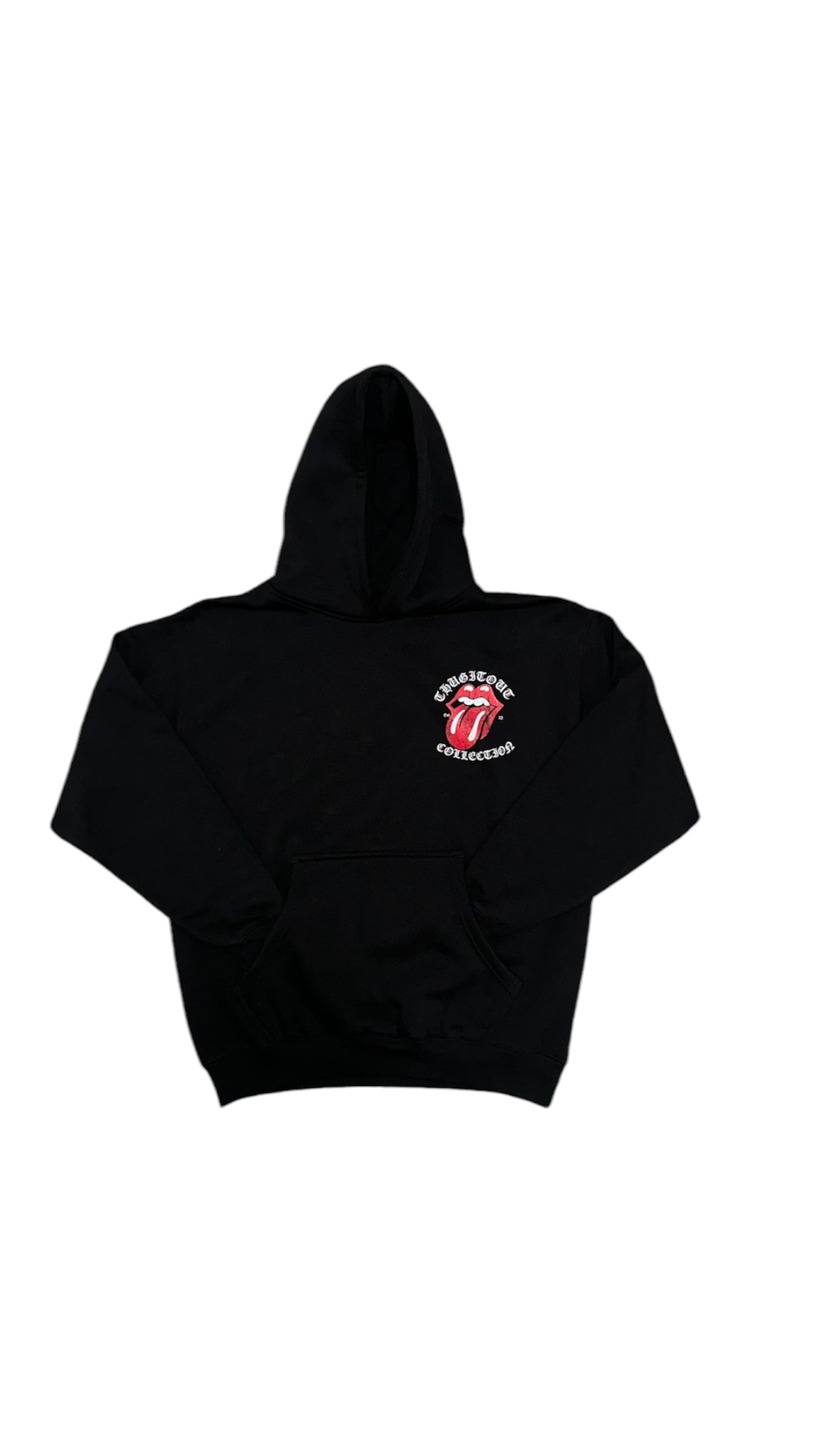 Thugitout collection black hoodie