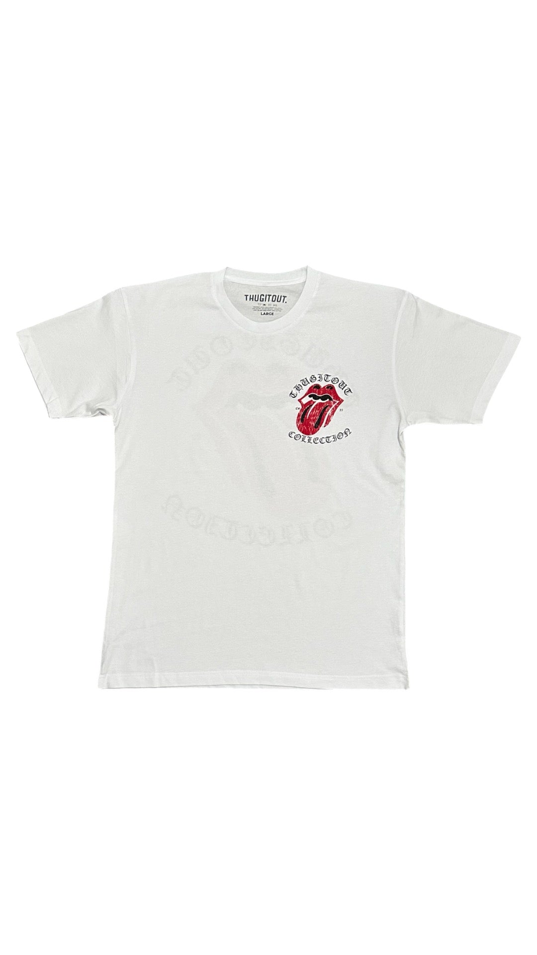 Thugitout collection white T