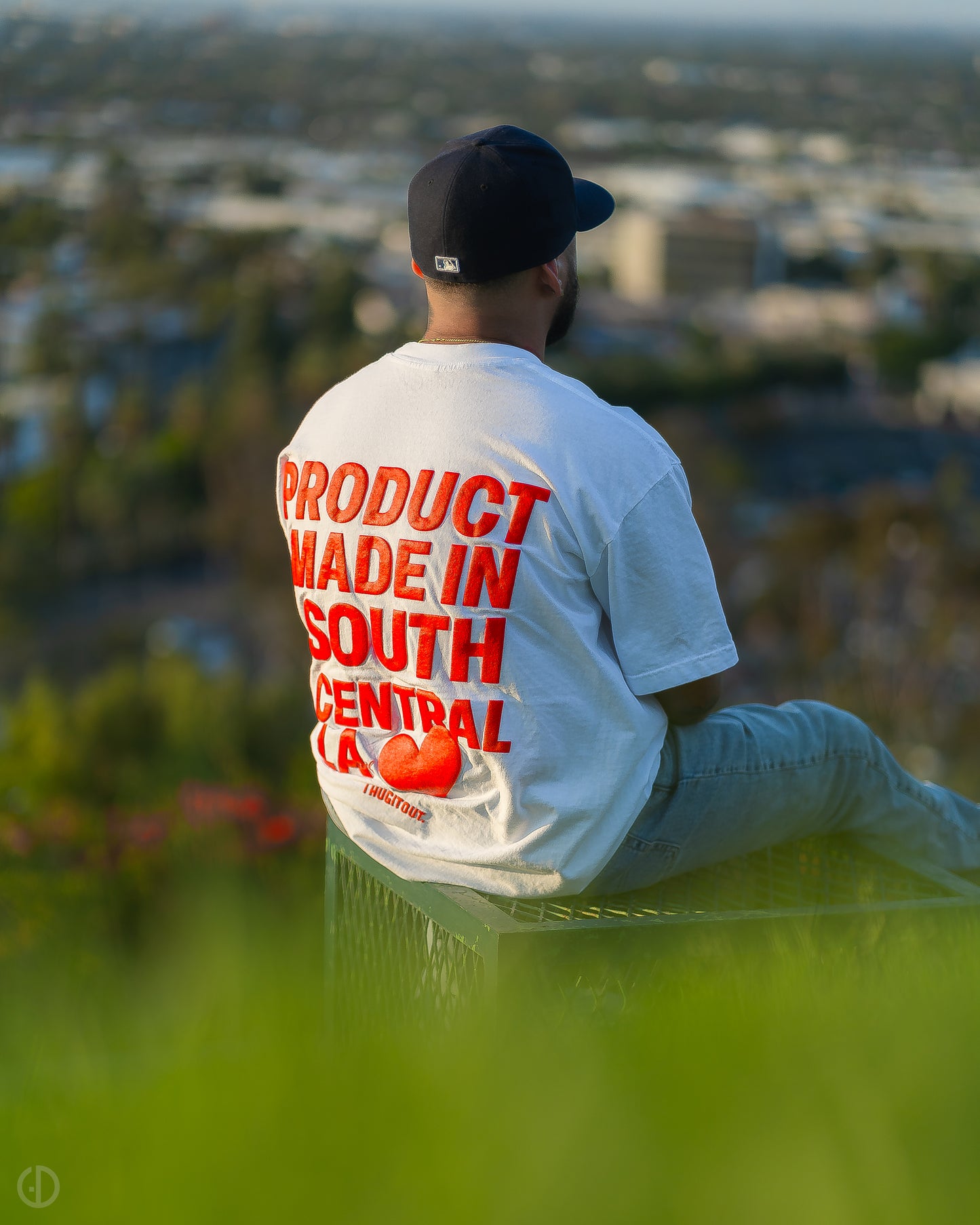 Thugitout red puff print